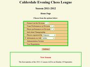 Calderdale Evening Chess League
